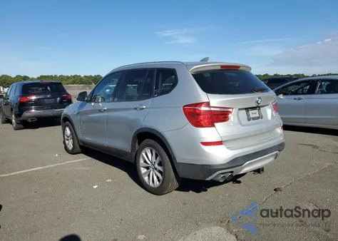 2016 BMW X3 xDrive28I from USA, damaged, VIN 5UXWX9C58G0D88267